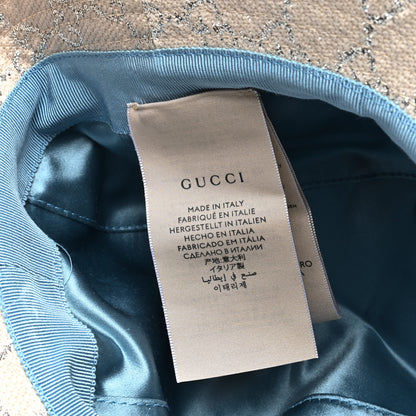 Gucci Canvas Lame GG Monogram Bucket Hat S Silver 5 of 7