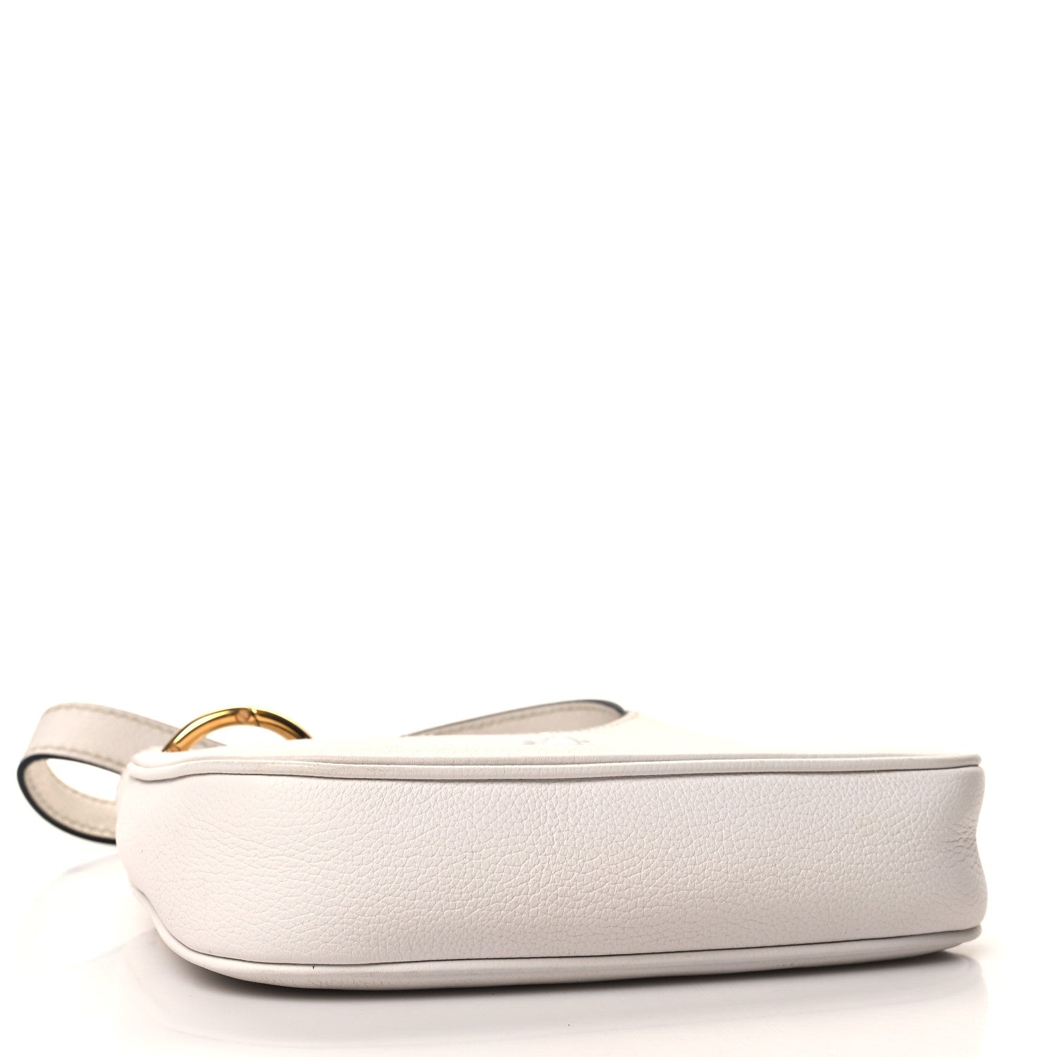 Versace Calfskin La Medusa Small Hobo Crossbody Optical White 4 of 10