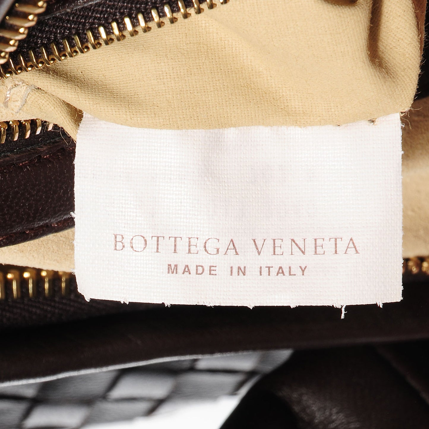 Nappa Intrecciato Medium Veneta Hobo Ebano