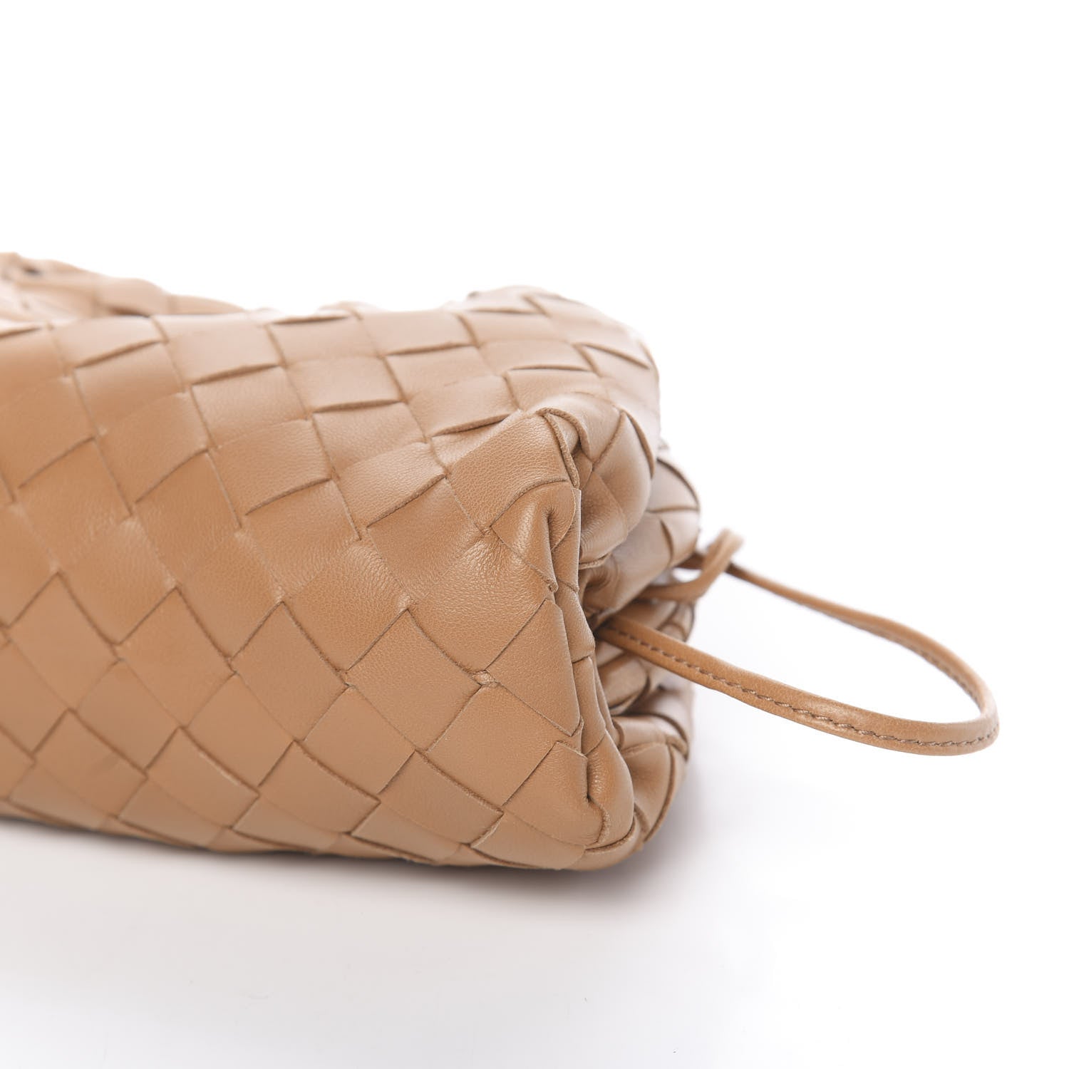 Bottega Veneta Nappa Intrecciato The Mini Pouch Carmel 8 of 11