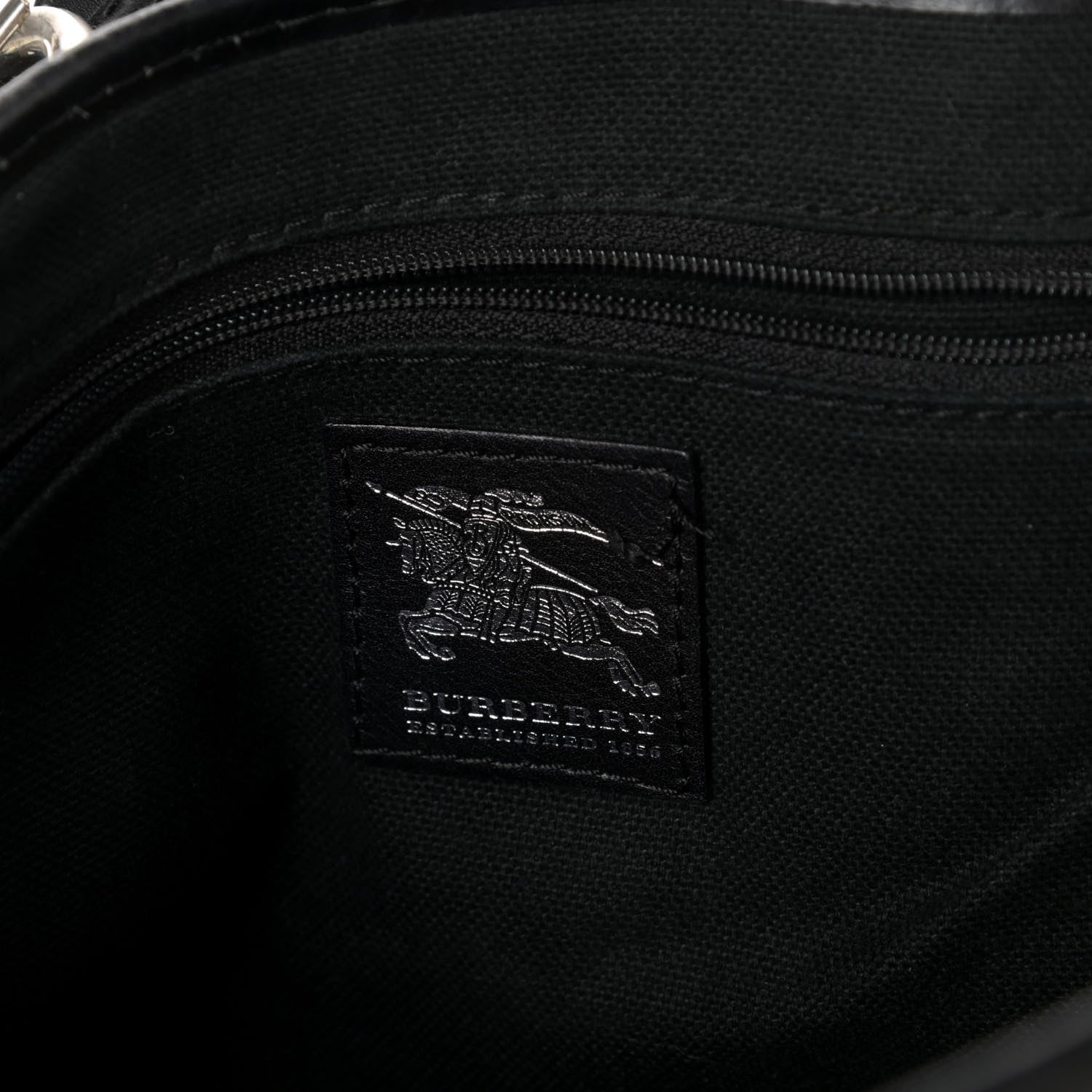 Burberry House Check Buckle Tote Black 6 of 9