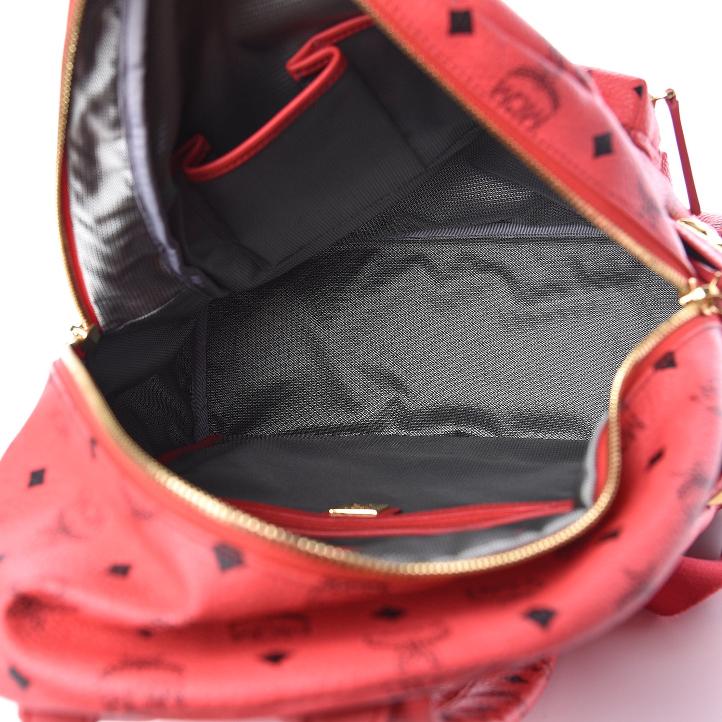 Visetos Medium Side Stud Stark Backpack Coral