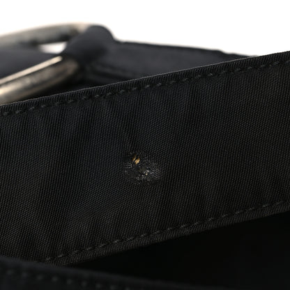 Prada Tessuto Nylon Flap Shoulder Bag Black 9 of 9