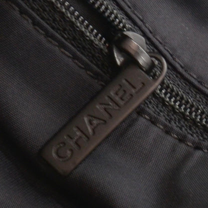 Chanel Nylon Travel Duffel Bag Black 8 of 9