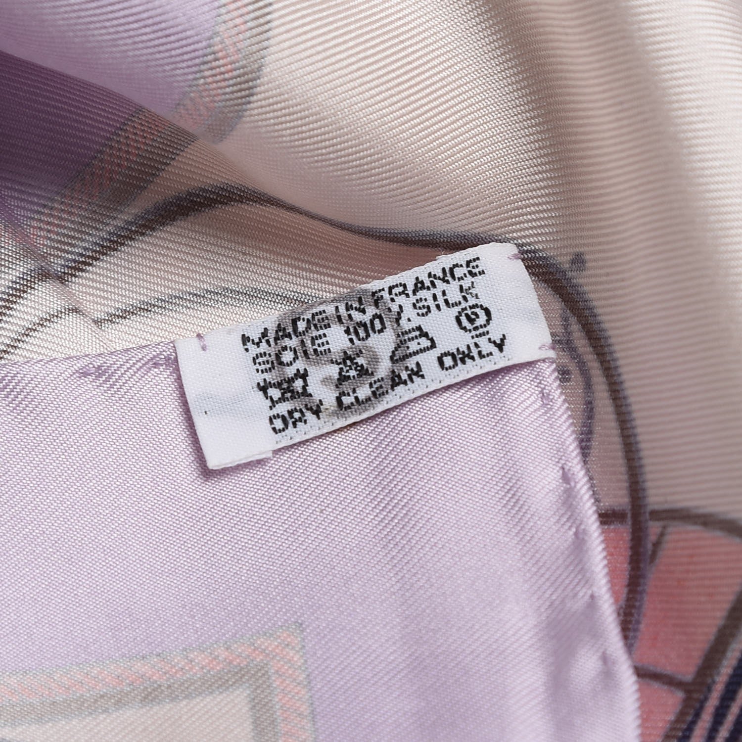 Hermes Les Voitures à Transformation Pocket Square Scarf 4 of 4
