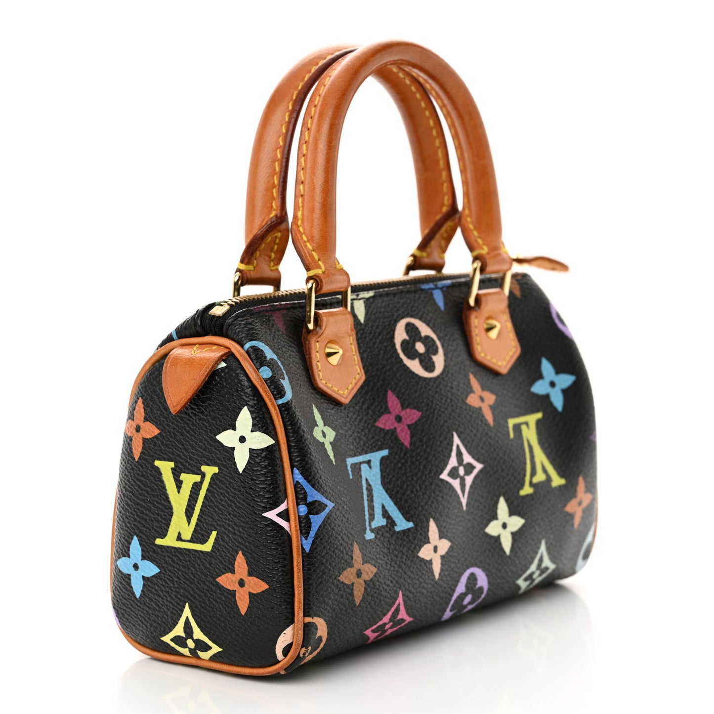 Monogram Multicolor Mini Sac HL Speedy Black