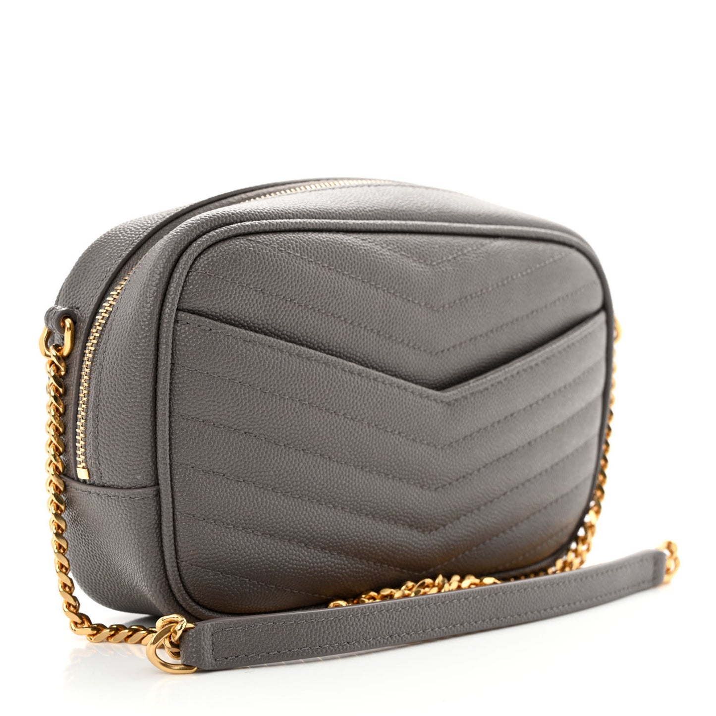 Grain De Poudre Matelasse Monogram Mini Lou Camera Bag Fog
