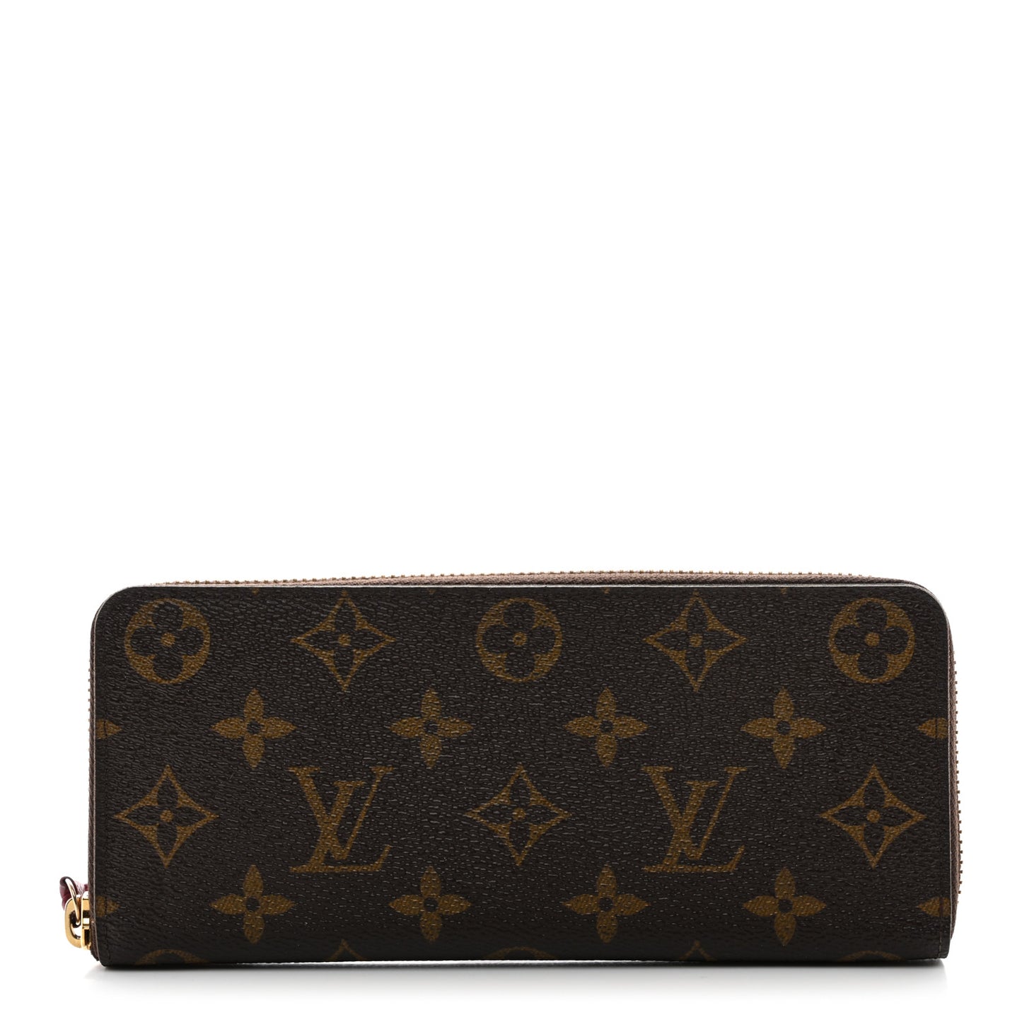 Monogram Clemence Wallet Fuchsia