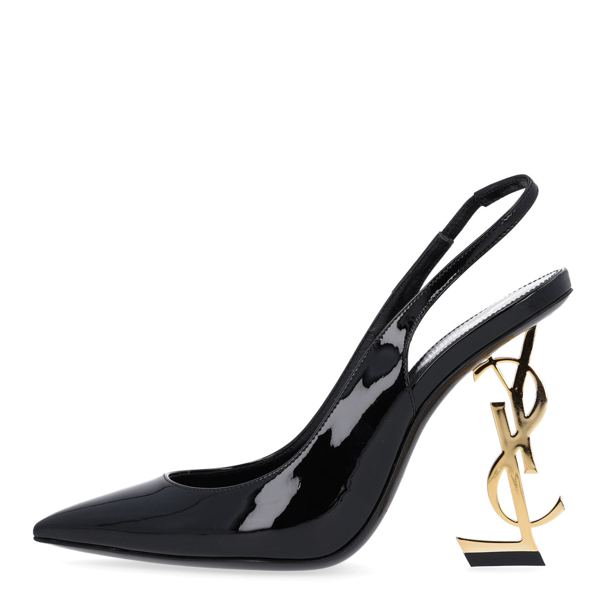 Patent Opyum 110 Slingback Pumps 36 Black