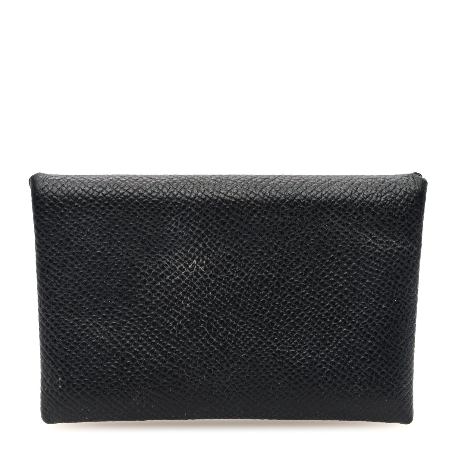 Hermes Epsom Calvi Card Case Black 1 of 6