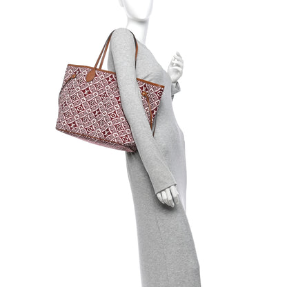 Louis Vuitton Jacquard Since 1854 Neverfull MM Bordeaux 2 of 10