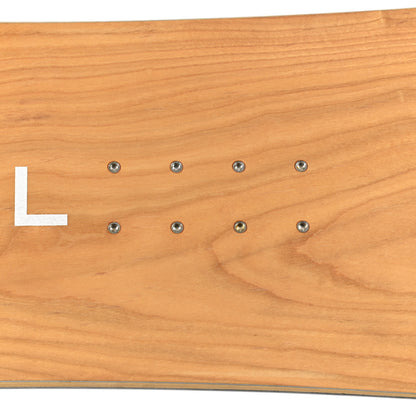 Chanel Wood Logo Snowboard Natural White 6 of 7