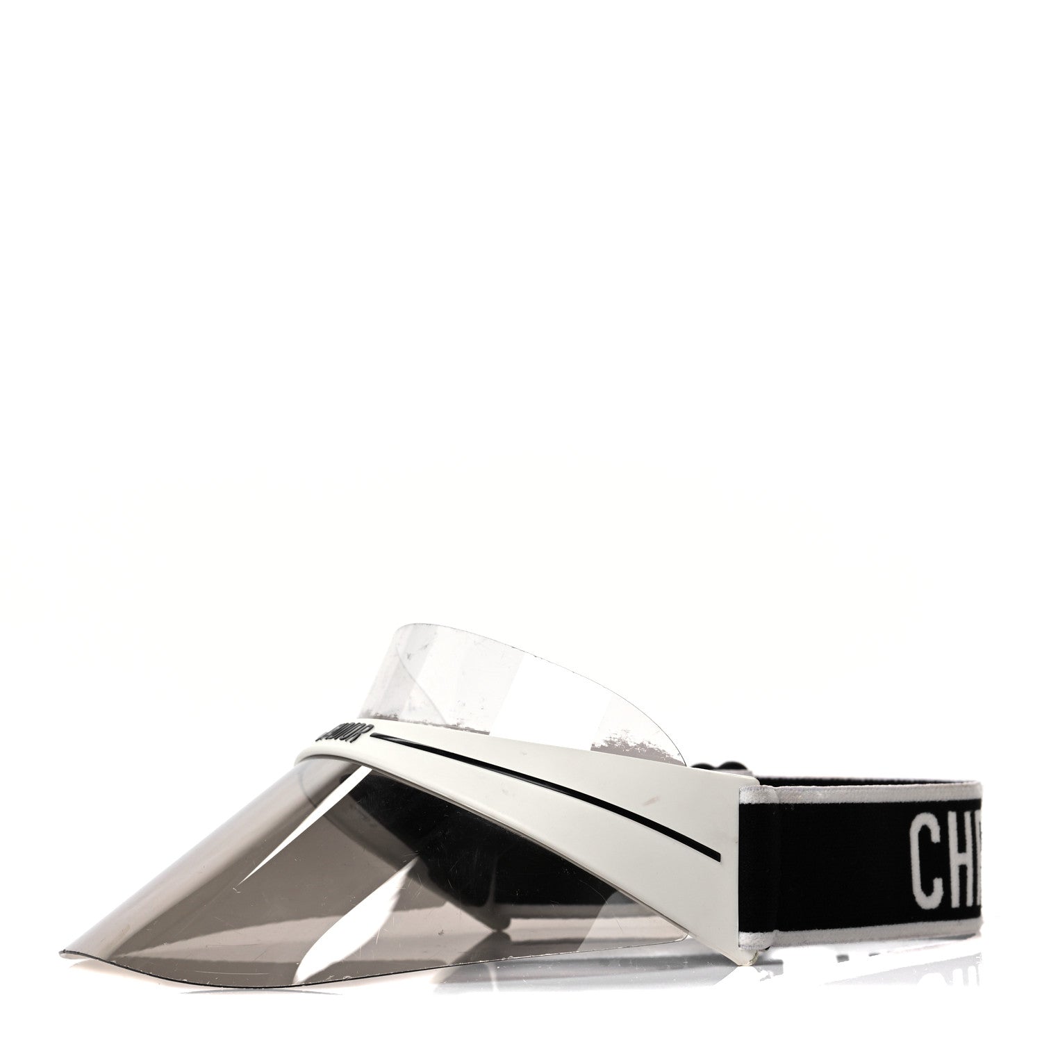 Christian Dior Mirrored DiorClub1 Sun Visor Black 1 of 7