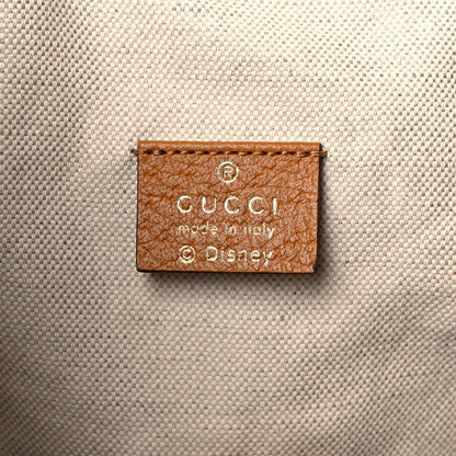 Gucci X DISNEY Mini Vintage GG Supreme Monogram Mickey Mouse Medium Backpack Beige Vintage Sun Oil 6 of 10