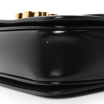 Celine Shiny Calfskin Teen Triomphe Black 9 of 10