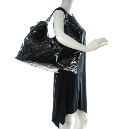 Chanel Vinyl XL Coco Cabas Black 2 of 7