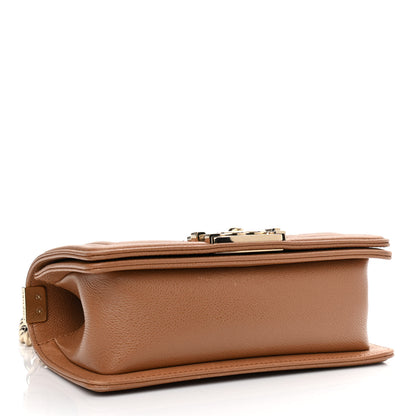 Chanel Caviar Quilted Small Boy Flap Brown 4 of 11