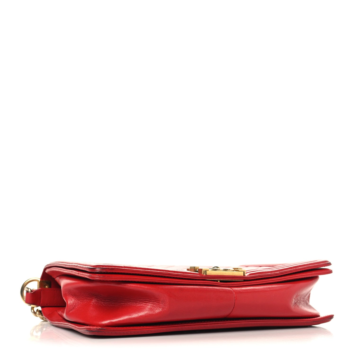 Chanel Lambskin Quilted New Medium Boy Flap Red 4 of 13