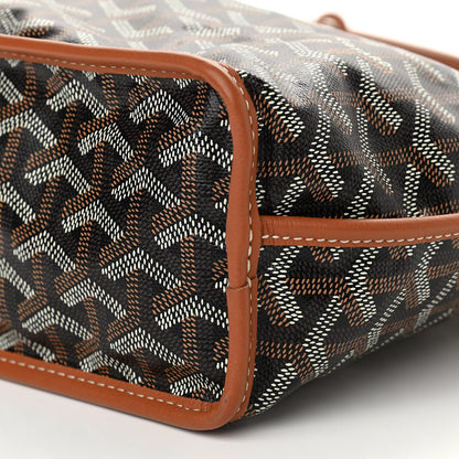 Goyard Goyardine Reversible Mini Anjou Black Gold 6 of 10