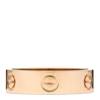 Cartier 18K Yellow Gold 5.5mm LOVE Ring 58 8.25 3 of 5
