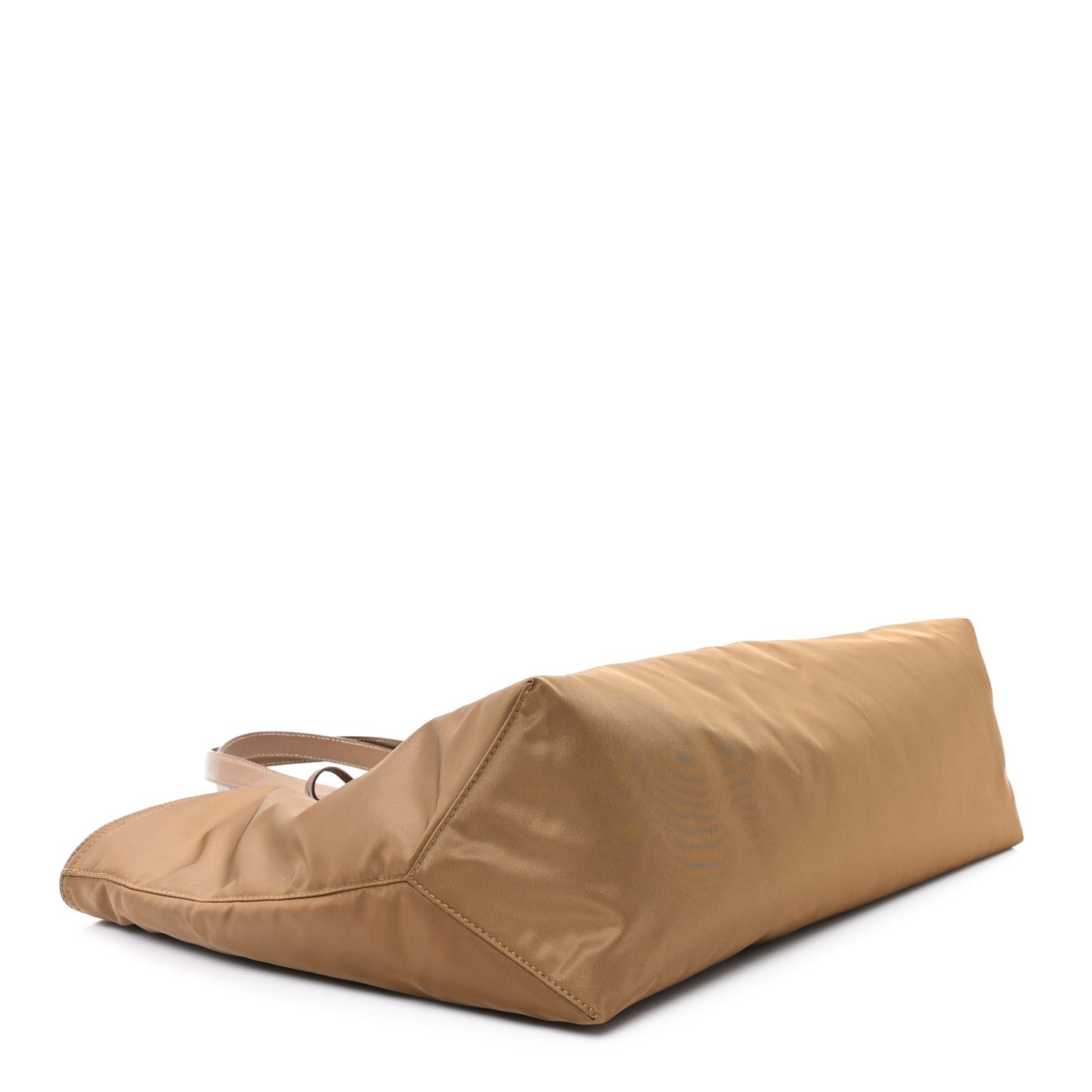 Re-Nylon Saffiano Large Tote Cork Beige