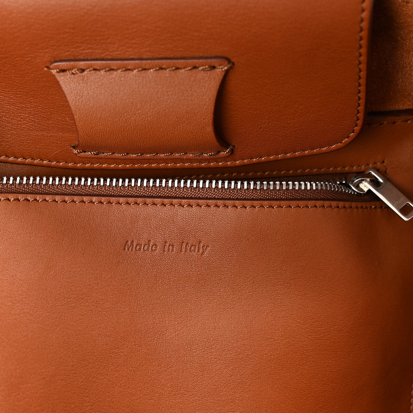 Smooth Calfskin Small Big Bag Tan
