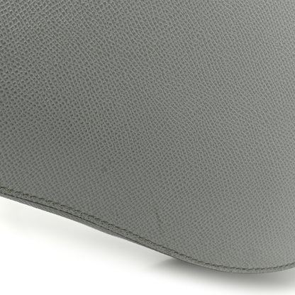 Christian Dior Grained Calfskin Saddle Bag Grey Stone 12 of 13