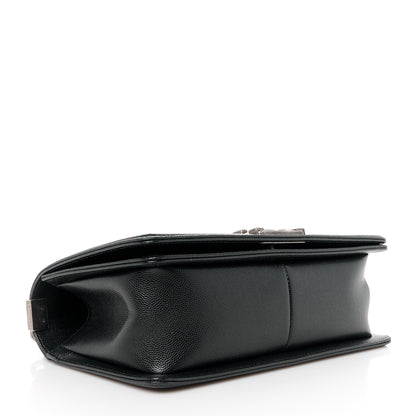 Chanel Caviar Quilted Medium Boy Flap Black 3 of 9