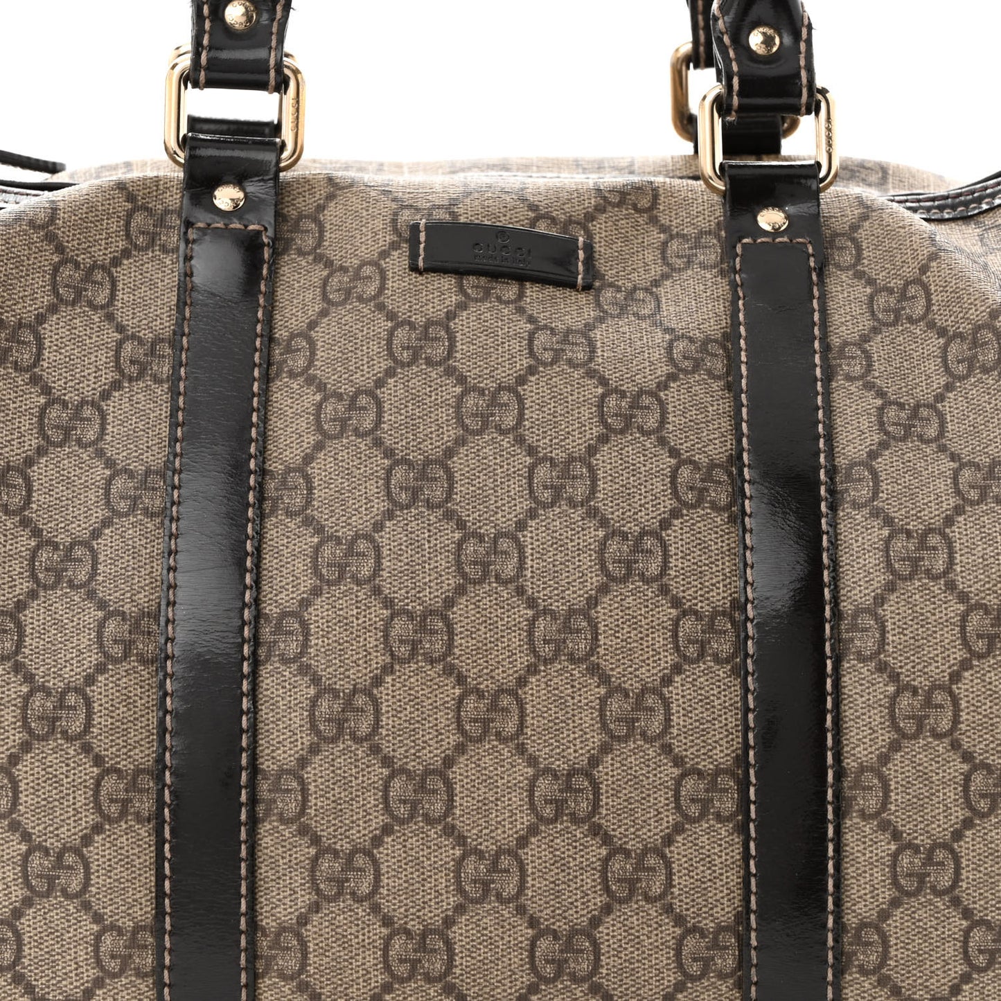 GG Plus Monogram Medium Joy Boston Dark Brown