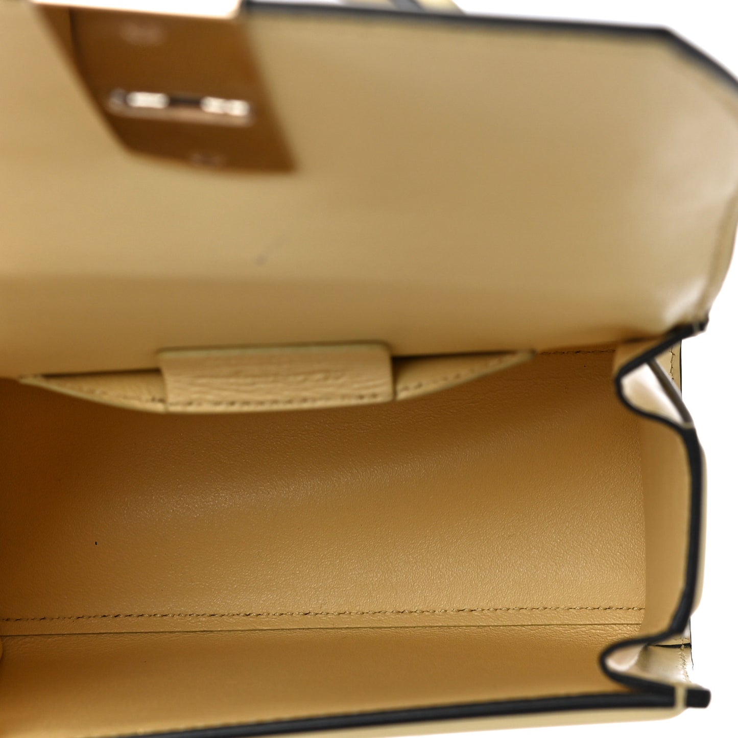 Smooth Calfskin Mini Boxyz Light Yellow