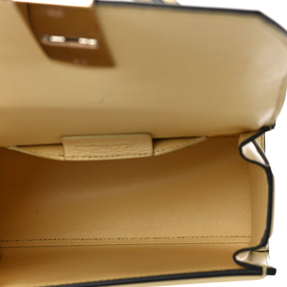 Salvatore Ferragamo Smooth Calfskin Mini Boxyz Light Yellow 5 of 12