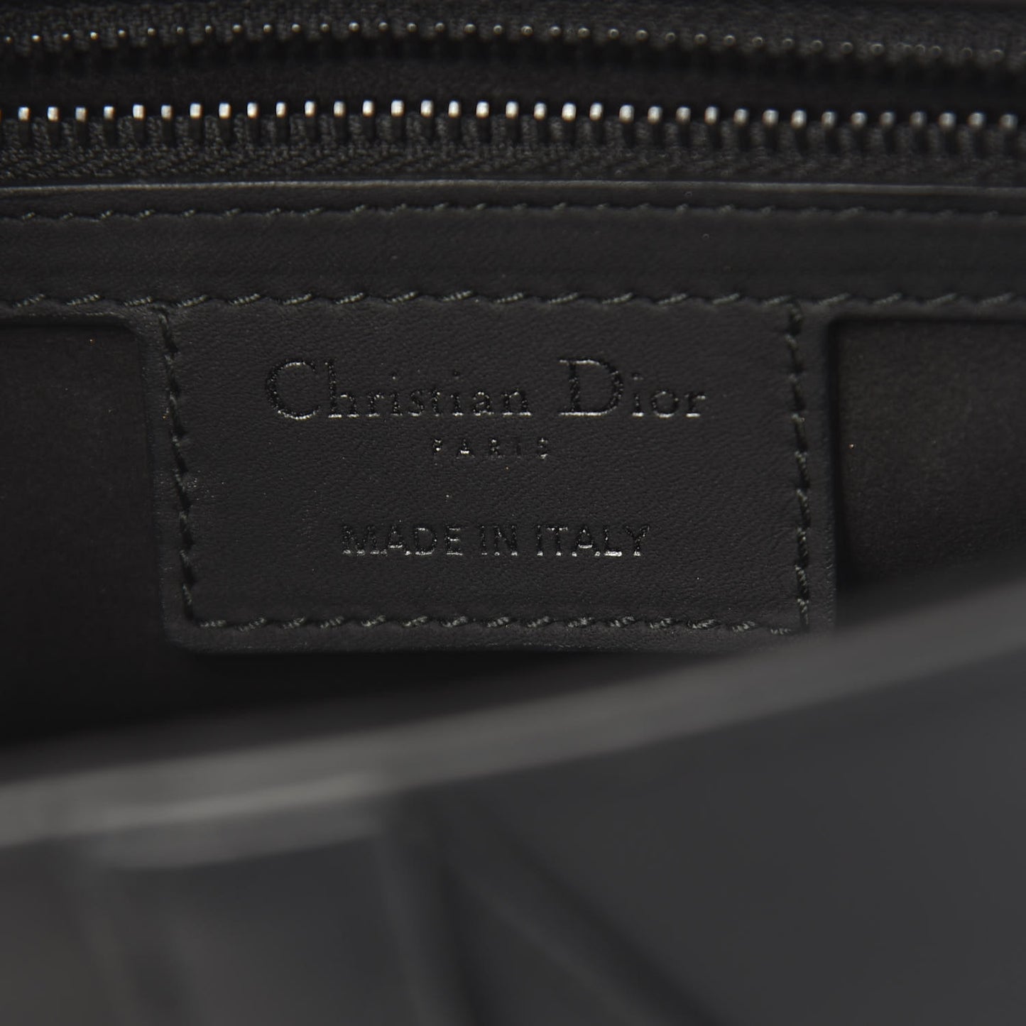Ultra Matte Calfskin Saddle Bag Black