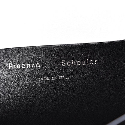 Proenza Schouler Elaphe Ayers Hava Shoulder Bag White Beige Silver 5 of 13