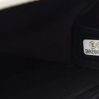 Chanel Caviar Quilted My Everything Small Flap White Black 9 of 10