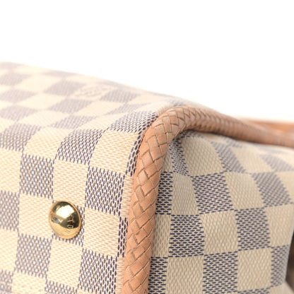 Louis Vuitton Damier Azur Propriano Rose Ballerine 9 of 15