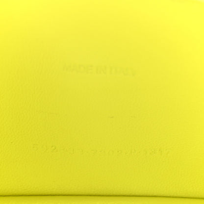 Balenciaga Shiny Box Calfskin Hourglass Top Handle Bag XS Lime 7 of 9
