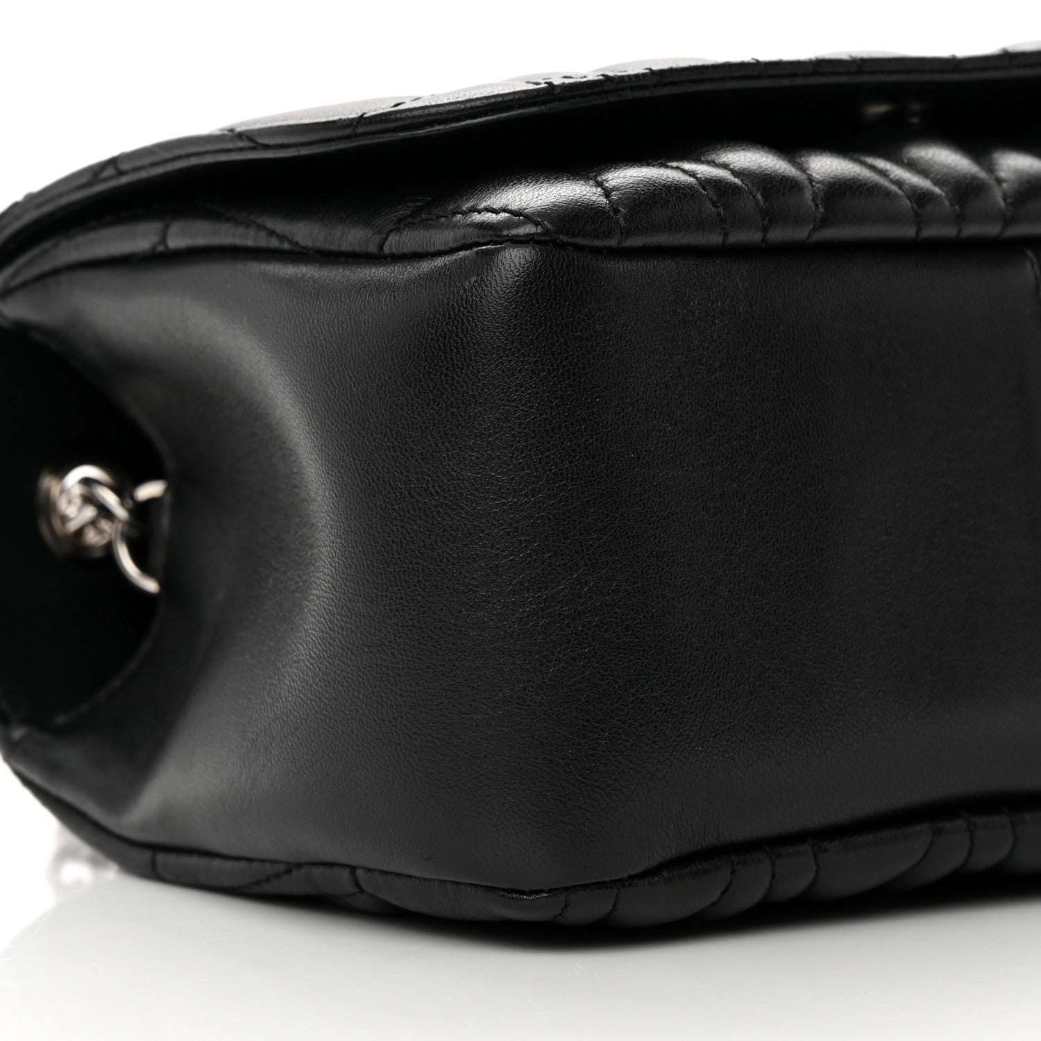 Versace Nappa Quilted Virtus Bag Black 9 of 17
