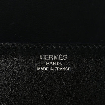 Hermes Box Egee Clutch Black 7 of 9