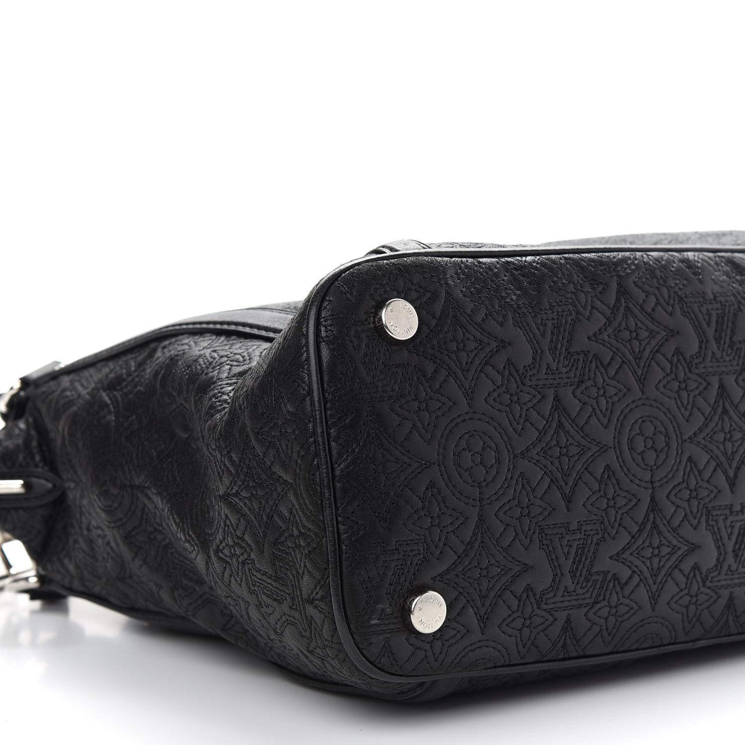 Louis Vuitton Monogram Lambskin Antheia Ixia PM Black 7 of 11