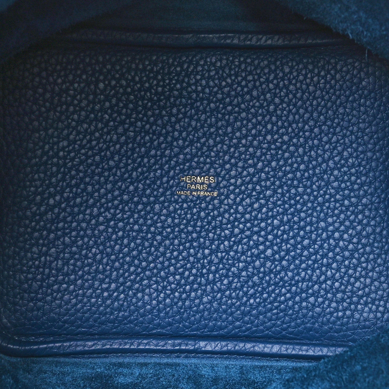 Hermes Taurillon Clemence Picotin Lock 18 PM Deep Bleu 5 of 11