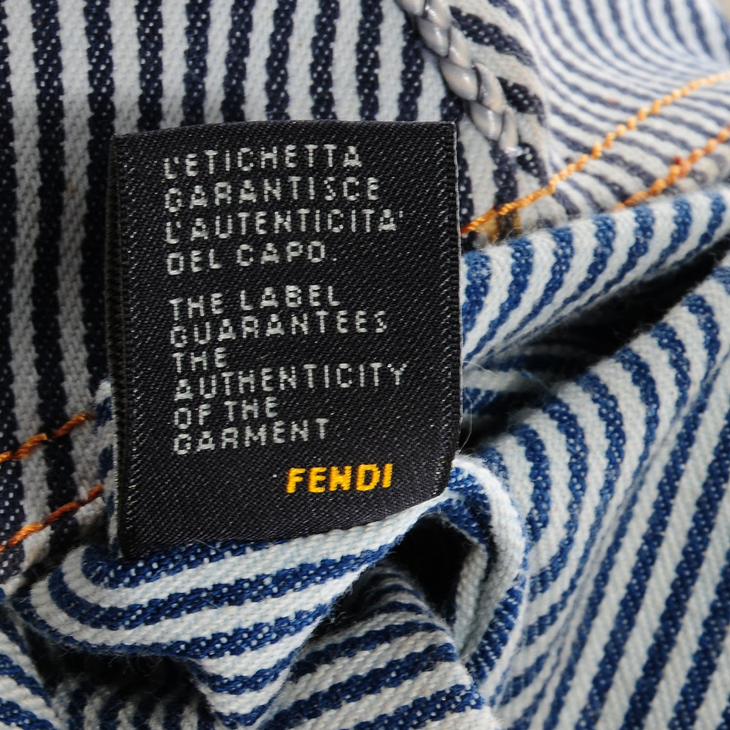 Denim Striped Spy Blue