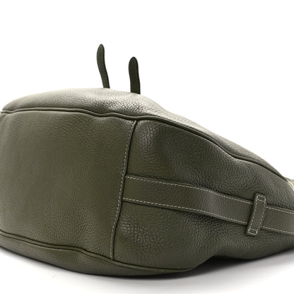 Christian Dior Grained Calfskin Mini Soft Saddle Bag Olive 9 of 9