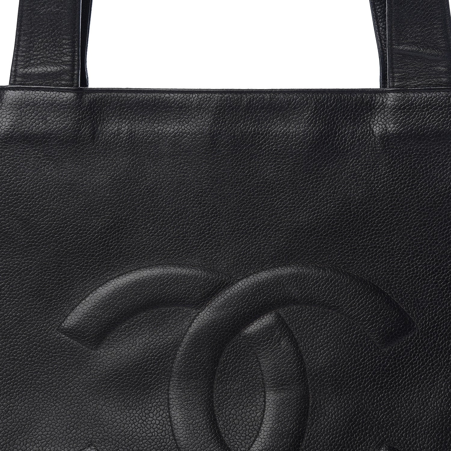 Chanel Caviar CC Tote Black 25 of 30