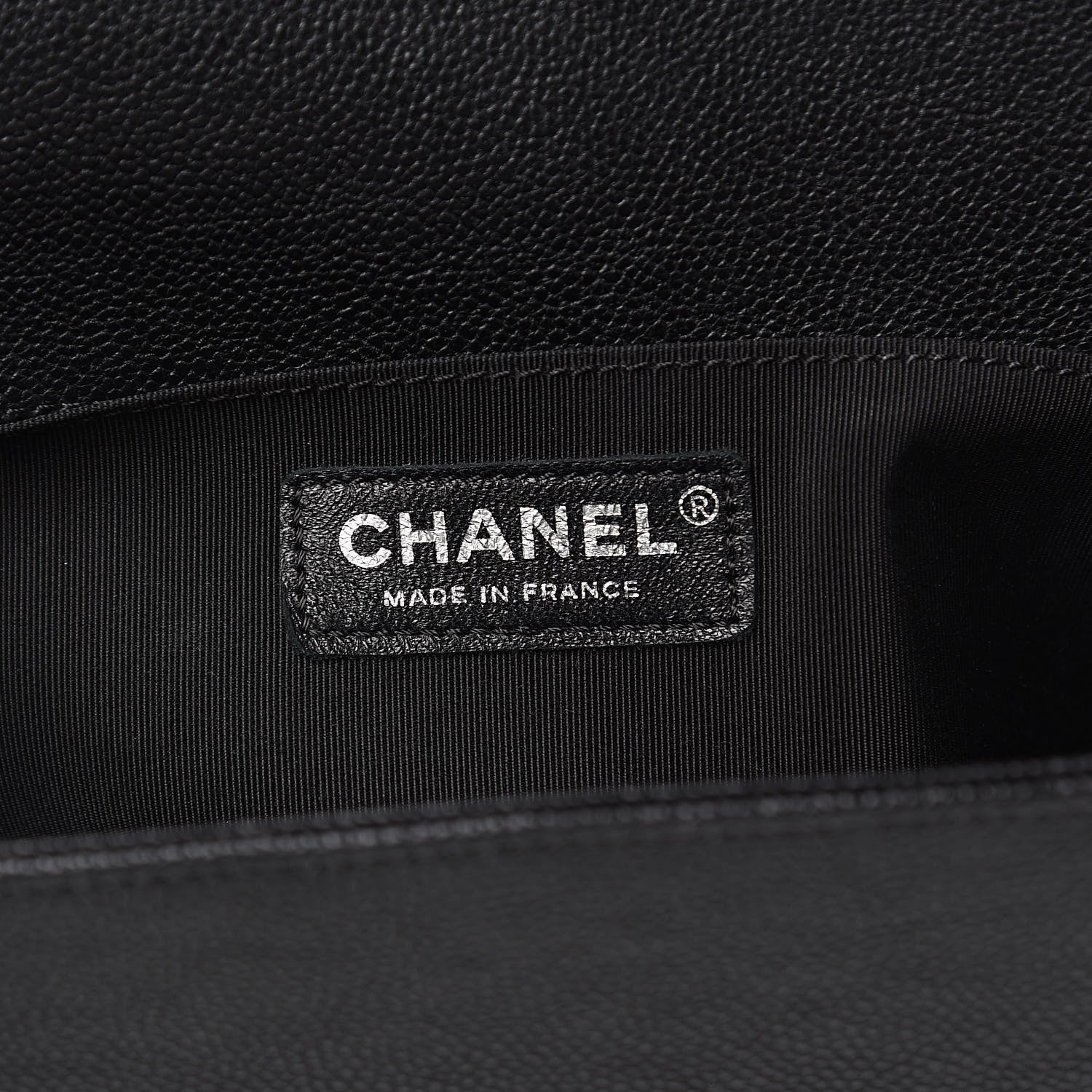Chanel Caviar Quilted Medium Boy Flap Black 6 of 12
