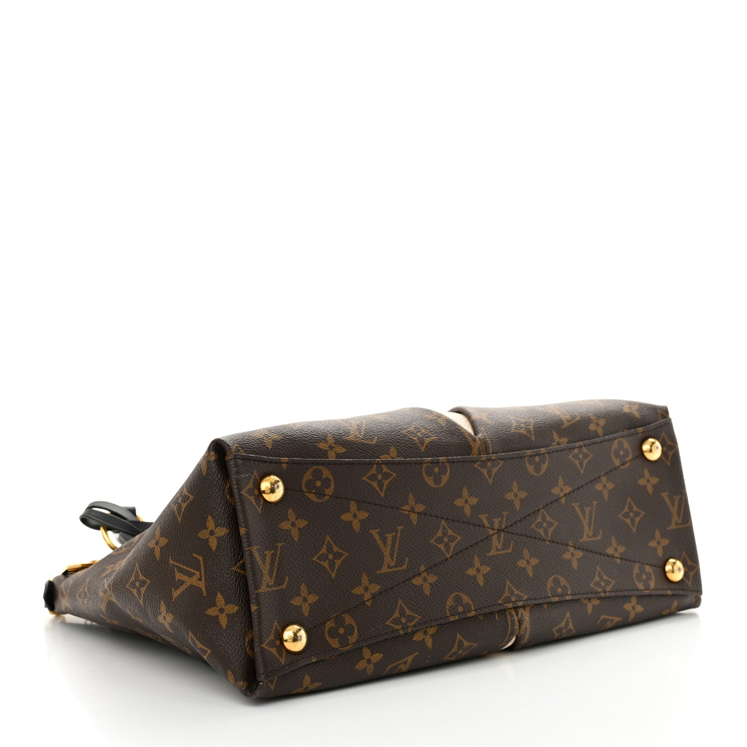 Louis Vuitton Monogram V Tote MM Khaki Cream 4 of 13
