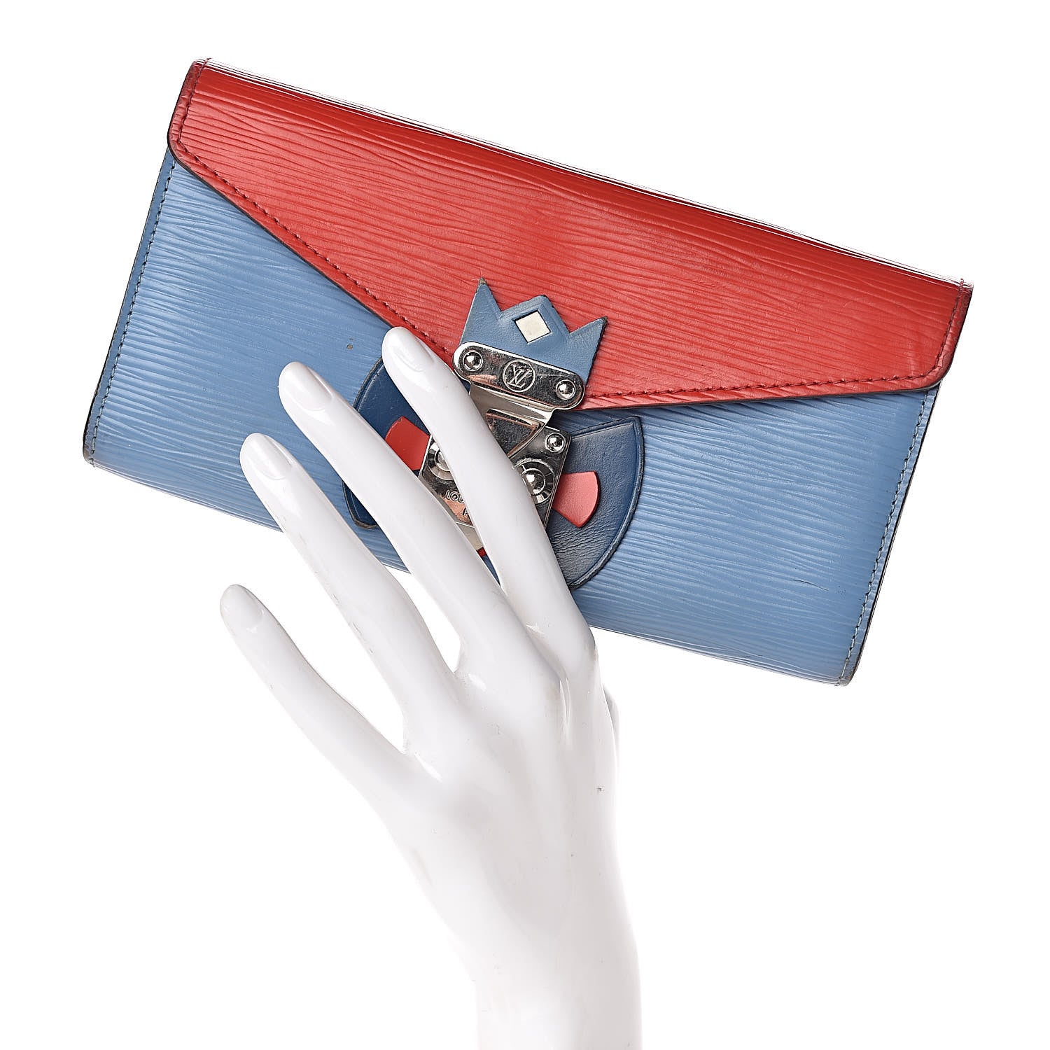 Louis Vuitton Epi Tribal Mask Sarah Wallet 2 of 12