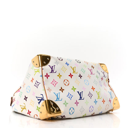 Louis Vuitton Monogram Multicolor Speedy 30 White 4 of 10