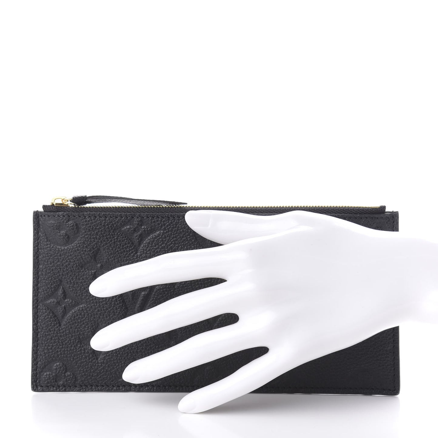 Empreinte Felicie Chain Wallet Zippered Insert Black