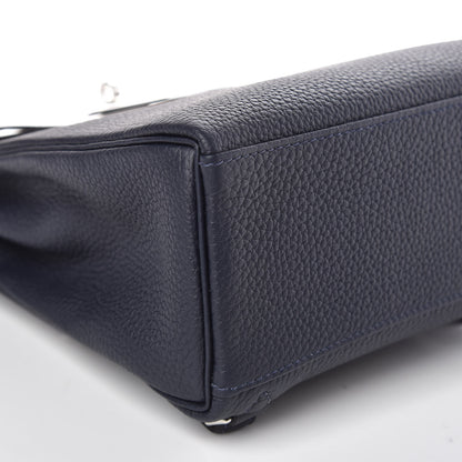 Hermes Togo Kelly Ado Backpack Bleu Nuit 21 of 23