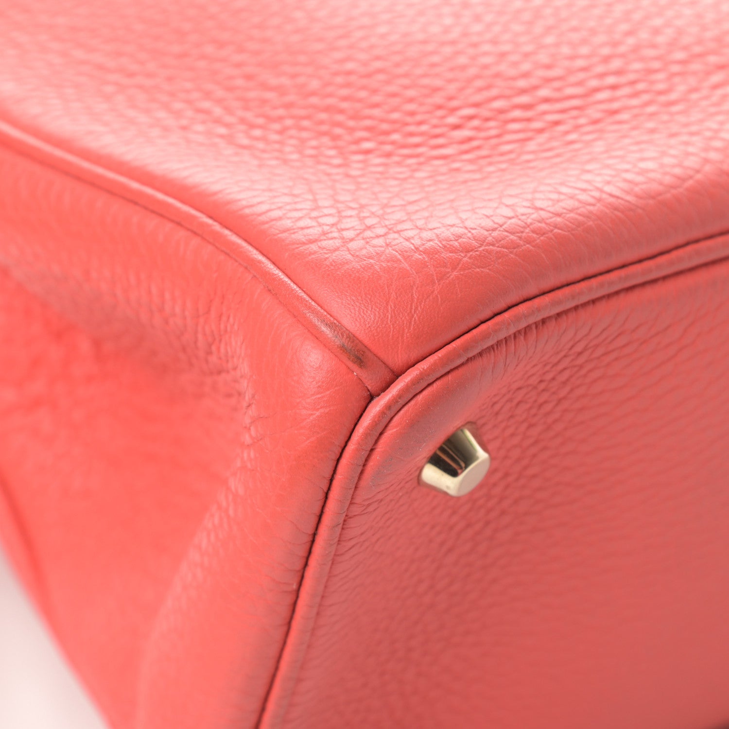 Christian Dior Bullcalf Large Diorissimo Tote True Red 13 of 16
